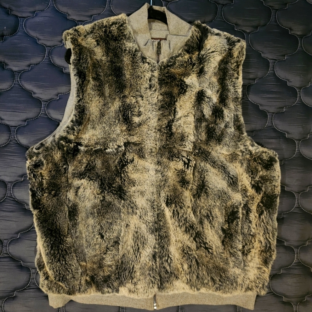 Authentic Michael Kors Rabbit Fur Vest - image 1